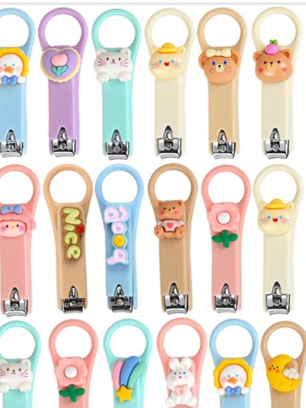 Keyring Nail Clippers for traveling or clipping to your keychain